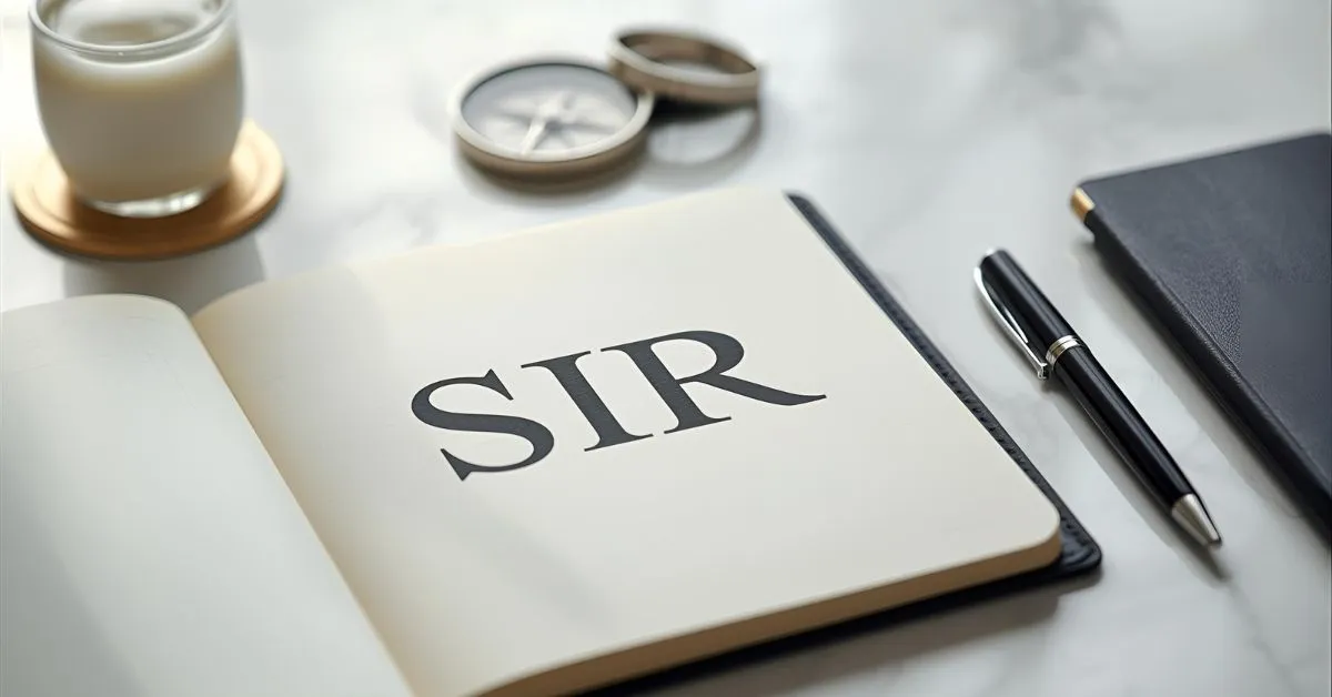 SIR Acronym