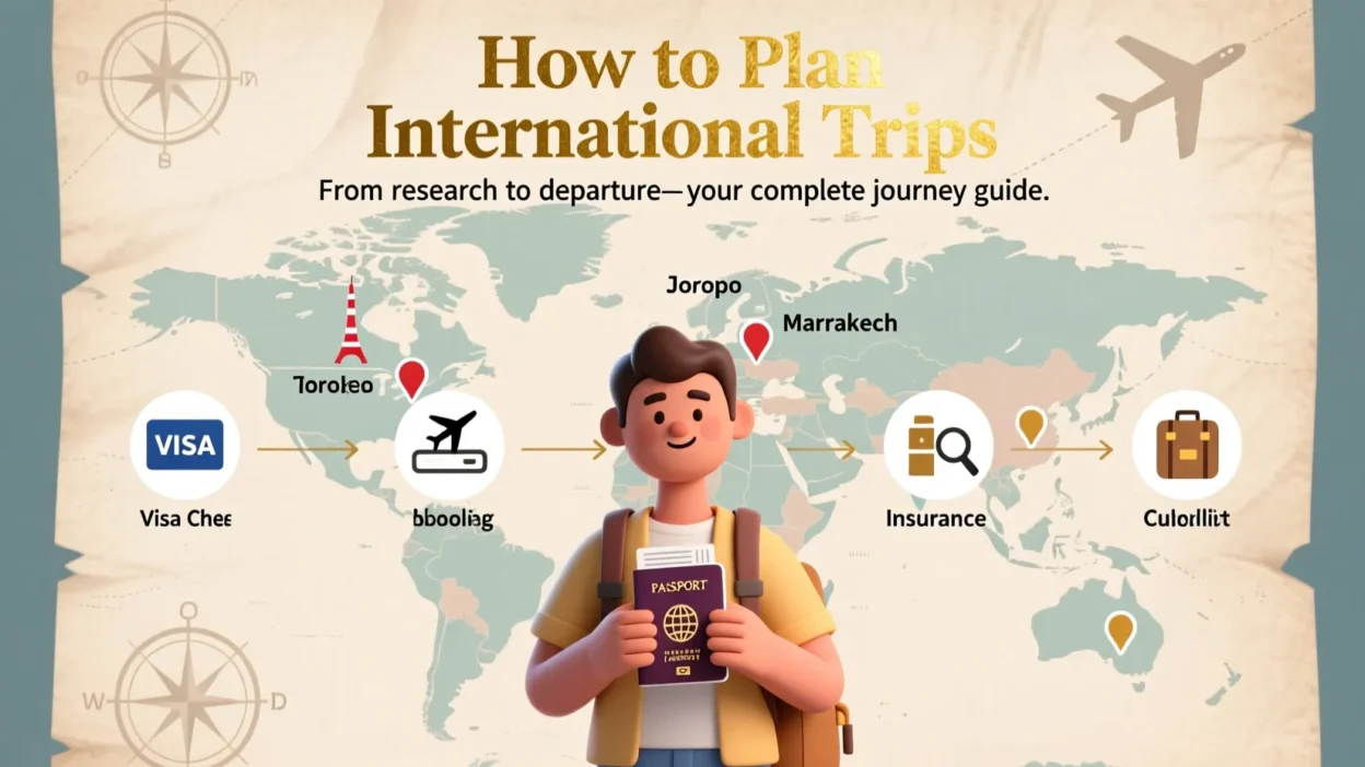 How to Plan International Trips